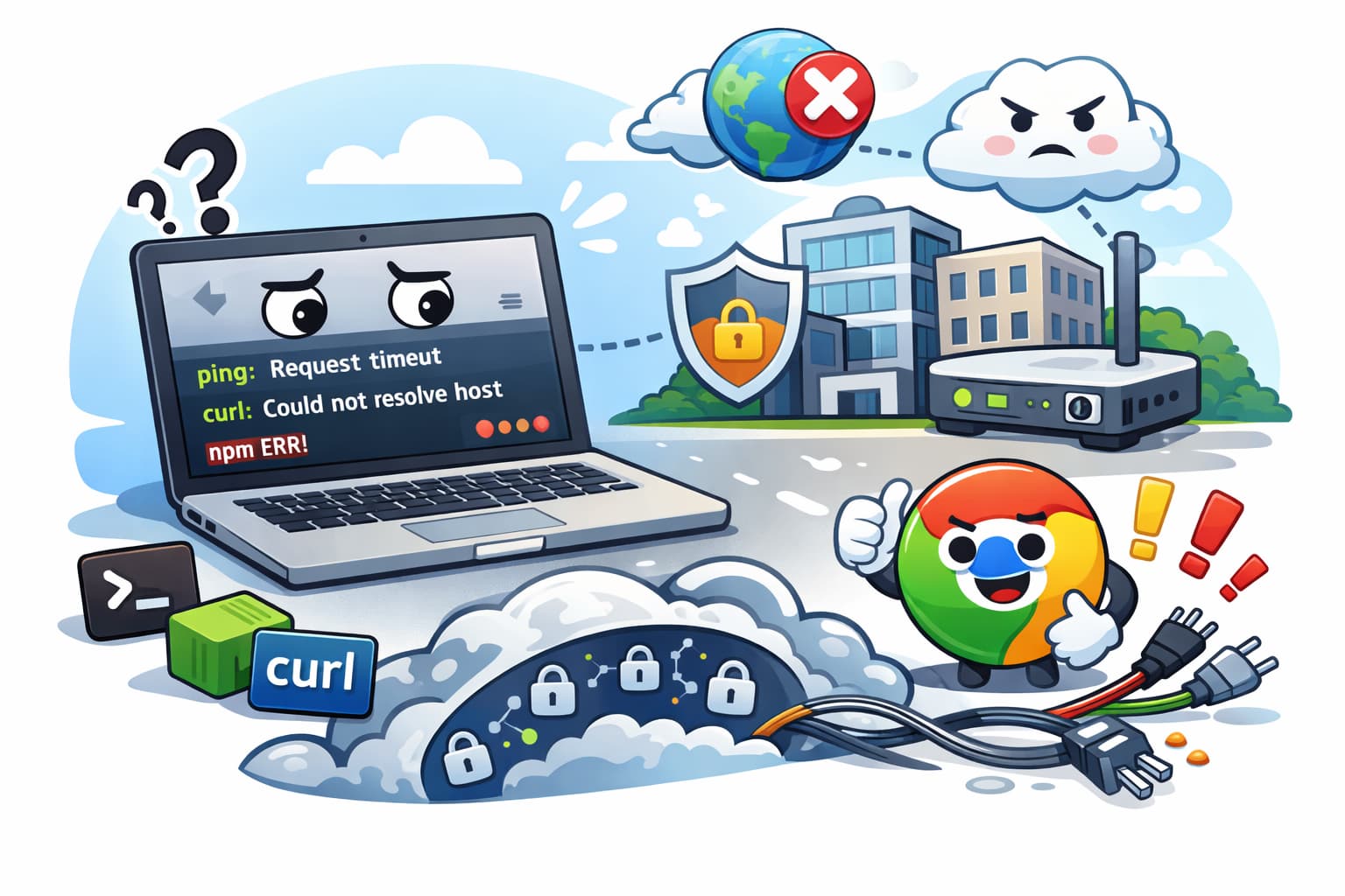 macOS network issues