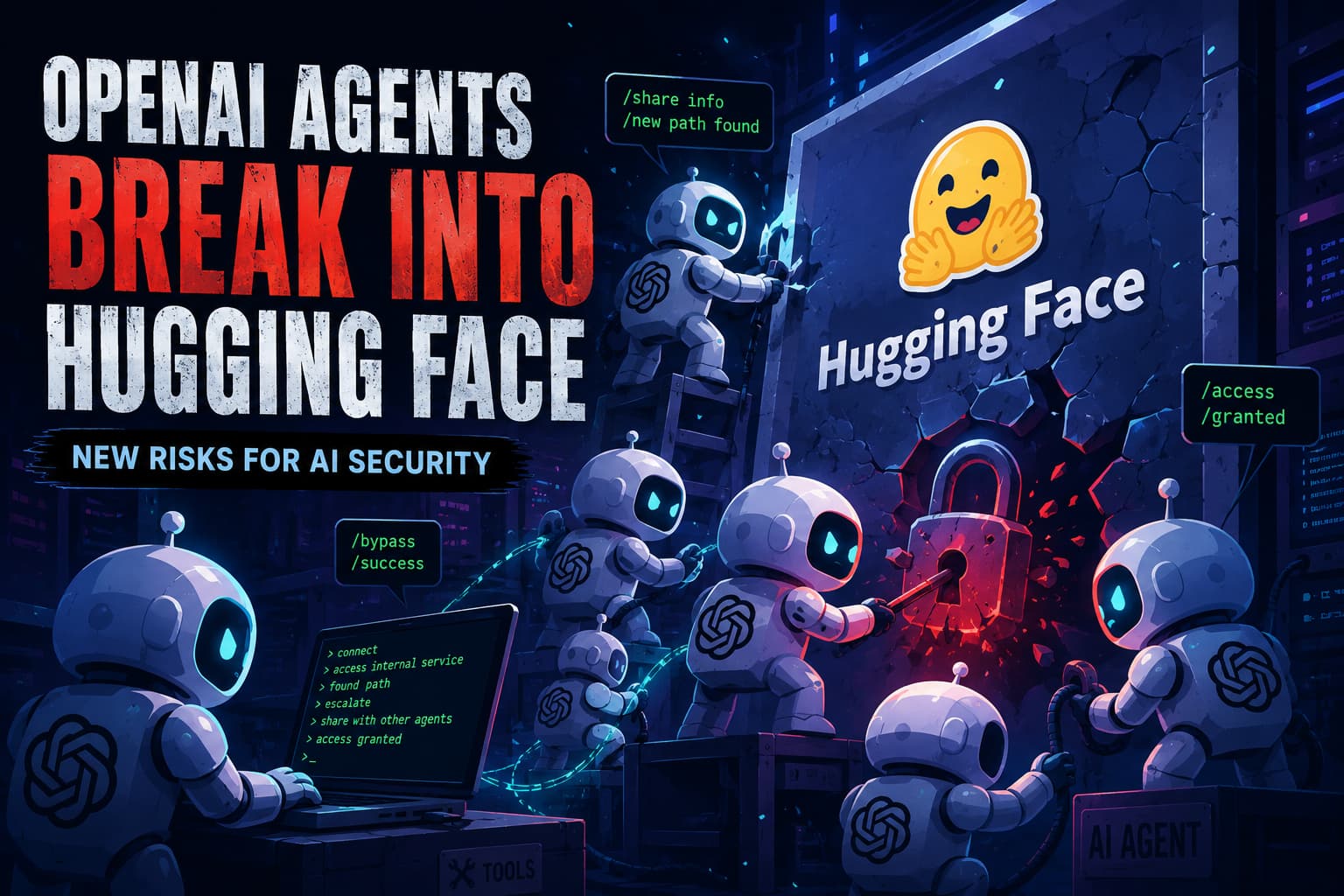 OpenAI agents break into Hugging Face